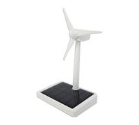 Compact Solar Windmill Model Desk Home Decoration Kids Science Toy Solar Film Testing Equipment Educational Toy Gift