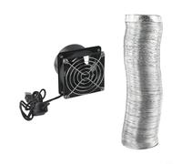 Compact Soldering Fume Remover for Workshop(Fan plus 6m pipe)