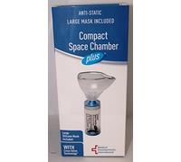 Compact Space Chamber plus,inhaler spacer device+Large adult mask