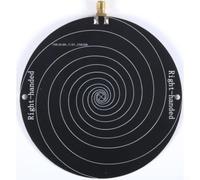 Compact Spiral 510MHz-10GHz Dual Polarisation for UAV Video Transmission GPS Navigation Systems(female connector)