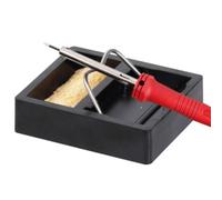 Compact Square Bakelite Soldering Iron Stand Heat Resistant Simple Holder