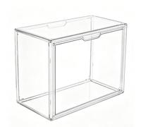 Compact Stackable Green House with Zippered Magnetic Entry - Small Plant Protector Windproof Rainproof Clear PE Patio Garden Shelf 22x18cm(36 * 22 * 27cm)