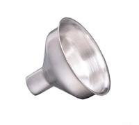 Compact Stainless Steel Funnel for Hopper and Hip Flasks, Designed for Precise Filling of Whisky and Oil Bottles, for Kitchen and Pocket Carry (S)