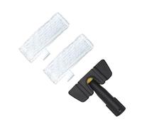 Compact Steamer Cleaners Accessories for Corners and Hard Floor Cleaning Includes Foldable Hand Nozzle Microfiber Cloth Replacement Parts for Steamer Cleaners