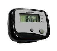 Compact Step Counter - Digital LCD Display trackers, Walking Pedometer Miles Km | clips-on trackers Adults With Running Distance Tool Seniors Women Kids Fitness Monitor Lightweight Travel Workout Use