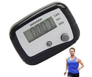 Compact Step Counter,Digital LCD Display Walking Calorie Pedometer | Multifunctional Step Counter With Clip For Outdoor Sports, Daily, Fitness
