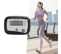 Compact Step Counter | Digital LCD Display Walking Calorie Pedometer | Step Counter With Clip For Fitness, Exercise, Travel