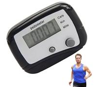 Compact Step Counter, Walking Calorie Step Counter | Digital LCD Display Walking Distance Miles/Km Pedometer, Multifunctional Sport Must Have A Step Counter