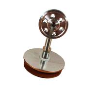 Compact Stirling Engine 2.95 Inch Diameter 3.94 Inch Height Works on Coffee Cup for Fun Physics Display Continuous Run Engine