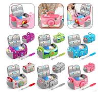 Compact Storage Solution Protective Case Designed Specifically for Tikes Story For Dream Machine Starter Set with Excellent Durability (Grey)