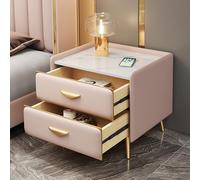 Compact Storage Solution with Dual Drawers for Bedroom and Living Room