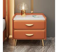 Compact Storage Solution with Dual Drawers for Bedroom and Living Room