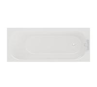 Compact Straight Single Ended Bath | White | Acrylic | 1700mm x 700mm