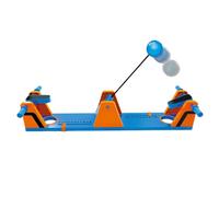 Compact Tabletop Activity Game Two Player Ball Catapult Board with Score Track for Family Shared Recreation Daily Tabletop Ball Game Catapult Board Two Player Desk Activity Family Indoor Play Score