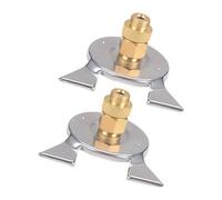 Compact Tank Adapter Camping Miniature Cookware Connector Portable Stove Adapter for Transitioning Flat to Long Cans in Outdoor Gear