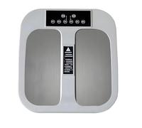 Compact Terahertz Foot Massager Mat (41x37.5x11cm), 300W Far Infrared & Vibration Heat Therapy for Muscle Recovery and Pain Relief, Remote Included