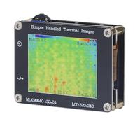 Compact Thermal Imaging Camera, 240 X 320 IR Resolution Portable Handheld Infrared Thermal Imager with 2in Screen, 8Hz Dynamic Refresh Rate, - 40 ℃~300 ℃, USB Rechargeable