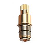 Compact Thermostatic Cartridge 47439000 - Compact Version 1/2 Inch Brass, Replaces Plastic Version, Compatible with GROHE 47439000 for Grohtherm 1000/2000/3000 Series, Cosmopolit