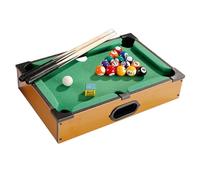 Compact Tiny Wooden Billiards Table Toy Transportable Shih tzus Inside Entertainment Safe Substance Family Entertainment