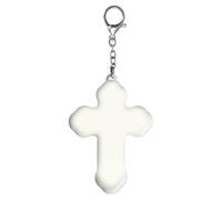 Compact Tote Beacon - Small Cross Form Ornament, Clip On Wallet with Smart Activation Glow, Interior Finder Light Aiding Rapid Item | Practical Charm for Ladies Mothers Commuters Shoppers Night