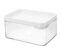 Compact Transparent Laundry Detergent Storage Box with Lid, Pet Material, Ideal for Organizing Laundry Powders and Liquids, Moisture-Proof and Portable Container for Home Use