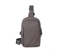 Compact Travel Bag for MSI Claw 8 AI+ Shoulder Strap(Dark gray) | for premium nylon fabric, scratch resistant, multiple pockets, shoulder strap included, fits backpacks