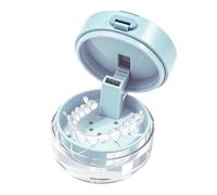 Compact Travel Retainer Case - A Sophisticated, Sanitary Storage Solution for All Your Appliances, Engineered for Leakproof Reliability During Travel, School, Or Work, Premium Construction Desi
