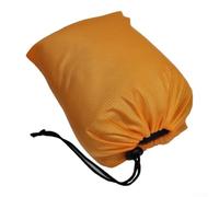 Compact Travel Shoe Bag 31x24cm for Gym and Swim(Orange) | PU coated 210T polyester, 3000mm water column, tear-resistant ripstop fabric, fits shoes clothes gear