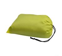 Compact Travel Shoe Bag 31x24cm for Gym and Swim(Yellow) | PU coated 210T polyester, 3000mm water column, tear-resistant ripstop fabric, fits shoes clothes gear