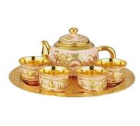 Compact Travel Tea Set 20x20cm Leak-Proof Design