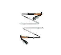 Compact Trekking Hiking Poles - Black Diamond Pursuit FLZ Poles- M/L Grip Size
