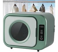 Compact Tumble Dryer, 310W Electric Clothes Dryer with Stainless Steel Drum, 3 Drying Modes, 60°C Constant Temperature for Home, Apartment, Dorm