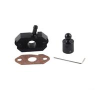 Compact Turbo Adapter for A1 for a3 1.2 for tsi EA211 Engine | Made from strong aluminum alloy, heat resistant, black finish, long-lasting durability, lightweight