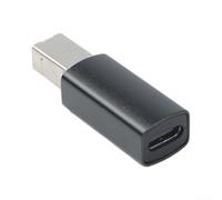 Compact Type-C to for midi Converter for Musicians Compact Type-C(Black) | Quick simple interface, Type-C to for midi, for instant music making, no drivers needed, efficient workflow