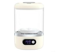 Compact Underwear Washer, Dual Wash Rechargeable Battery Leak Resistant For Delicate Regular Laundry(White Silver)