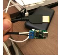 Compact USB-C PD Trigger Detector with Solder Terminals - 2.54mm Pin Spacing for DIY Integration and Fixture Testing (ZY12PDN-3)