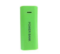 Compact USB Power Bank 5600mAh Shockproof Plastic Charger Case,Green | Small,light,portable,USB output,plug and play,durable plastic,shockproof,wear-resistant,fall-proof