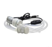 Compact USB Wine Extractor with 1m Silicone Hose for Moving Wine Beer Mead and Other Fermented Beverages Safely