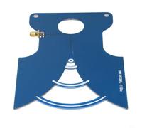 Compact UWB Antenna for 840MHz 11GHz Frequency Range with Female Connector for High Gain Directional Communication