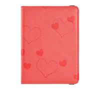 Compact Vaccine Card Set Holder for Girls Boys Women and Men,Travel Gift Happy Valentine's Day Love Mothers's Day Red, Multicolor, One Size, Casual