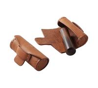 Compact Vertical Storage Pouches Soft PU Leather Fits Pens and Cosmetics Prevents Crushing During Transportation Vertical Lipcolor Storage Case