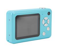 Compact Video Camera, Micro USB, 8x Digital Zoom, 48MP, Auto Light Detection, Digital Camera, 2.5K Video Output, 2.4 IPS Screen for Travel (Sky Blue)