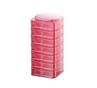 Compact Visible Box with Multiple Sections for Sports and Use Tiny Clear Medication Box