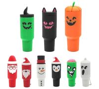 Compact Volumetric Published Glass Keychain Lip Balm Planner Halloween Party Addition Sea Plan Holiday Souvenir Witchlike Keychain Addition