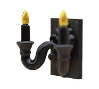 Compact Wall Light Miniature for Tiny Scene Decor 3d Printed Substance Dollhouse-accessories Pretend Play Furniture Toys