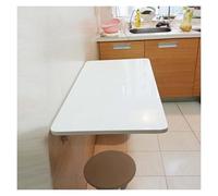 Compact Wall Mounted Folding Table Space Saving MDF Drop Leaf Desk for Small Spaces Ideal for Kitchen Laundry Studio Bar 90x50cm Space Saving Design