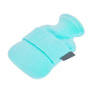 Compact Warm Water Bottle with Soft Plush, Safe Leakproof Design for Home Camping Multi-Use Finger Slot Hot Water Bottle
