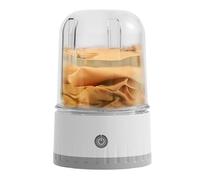 Compact Washing Machine - Laundry Bin, Manual Clothes Cleaner | Compact Washing Device, Foldable Spin Machine,