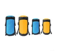 Compact Waterproof Stuff Sack Ideal for Camping, Hiking, and Storing Down Jackets (L code blue)