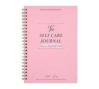 Compact Wellness Planner with Guided Prompts for Morning Evening Routines to Track Mental Health Progress Selves Love Diary Planner